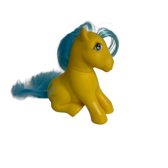 Vintage my little pony generation one "bubbles" sitting pony hasbro 1983 retro - Picture 4 of 7
